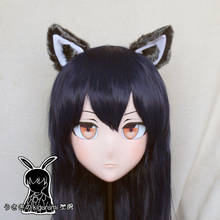 (KM9162)Quality Handmade Female/Girl Resin 3/4 Head Japanese Cartoon Character Texas Cosplay Kigurumi Mask Crossdresser 2024 - buy cheap