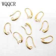 WQQCR-pendientes de plata de ley 925 con gancho de oro rosa, pendientes de Clip, anillo de tuerca, tres colores, novedad, 50x 2024 - compra barato