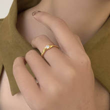 Mewanry-anillos de boda de Plata de Ley 925 con circón para mujer, joyería brillante para fiesta y vacaciones, regalos de cumpleaños 2024 - compra barato