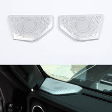 For Jeep Wrangler JL  JT Gladiator 2018 Up Car A Pillar Speaker Cover Trim ABS Styling Molding 2pcs/set 2024 - buy cheap