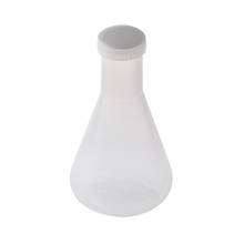 250ml Clear Lab Graduated Conical Flask Liquid Bottle Measure Tool With Cap 2024 - buy cheap