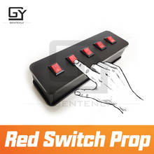 Real life room escape props Red Switch setting all switches to correct position to unlock room escape game puzzle Takagism 2024 - buy cheap