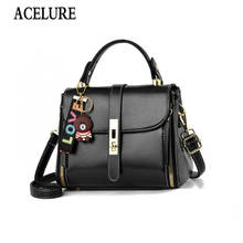 All-match Fashion Small Shoulder Crossbody Bags for Women Fashion Simple Style Hasp Messenger Bags Female PU Leather Handbags 2024 - buy cheap