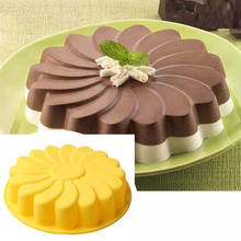 DIY 3D Fondant Silicone Cake Molds Sunflower Baking Dish Bakeware Cookie Mould Pastry Cake Decorating Tool Kitchen Accessories 2024 - buy cheap