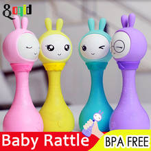 Bunny Nanny Baby Rattle Most Popular Toy 0-12 Month Under One Year Fire Rabbit Unusual Thing Gift for Children Mobile Chime Ring 2024 - buy cheap