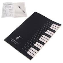 26cm*18.5cm*1cm50 Pages Music Sheet Spiral Notebook Stave Staff Manuscript Paper Exercise Book 2024 - buy cheap