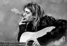 Jmine div 5d kurt cobain guitarra cantores de música, pintura completa diamante kits de ponto cruz retrato arte 3d pintura de diamantes 2024 - compre barato