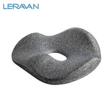 New Leravan Seat Cushion Antibacterial Breathable Rebound Memory Foam Cushion Home Car Office Chair Massage Cushion 2024 - buy cheap