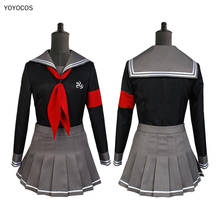 YOYOCOS-Disfraz de Dangan ronpa Danganronpa2 para mujer, uniforme japonés, Peko Pekoyama, JK, para fiesta de Halloween y Carival 2024 - compra barato