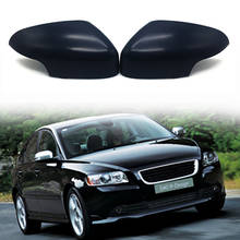 Car ABS Rearveiw Mirror Makers Door Rear Wing Mirror Cover Trim Caps for Volvo C30 S60 S80 S40 V50 V70 39850573 39850593 2024 - buy cheap