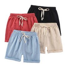 Children's Shorts For Girls Clothes Boys Sports Pants Candy Color Kids Beach Shorts For Teens Casual Cotton 2021 Summer Clothing 2024 - buy cheap