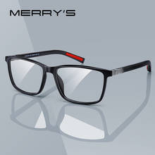 MERRYS DESIGN Eyeglasses Frame Men Brand Luxury Acetate Square Myopia Prescription Optical Glasses S2518 2024 - buy cheap