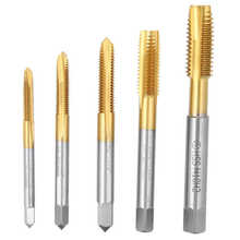 5Pcs Machine Tap Tip Containing Cobalt Screw Tap High Speed Steel Thread Screw Hand Tools M4-M10 2024 - buy cheap