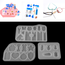 3 Styles Pendants Silicone Molds Bracelet Pet Tags Epoxy Resin Casting Moulds For DIY Jewelry Making Handicrafts Accessories 2024 - buy cheap