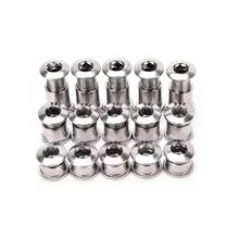 5 PCs Crankset Bolts Crank Bolts Bike Chainring Bolts Bicycle Crank Screws Nut 2024 - buy cheap