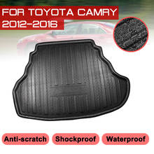 Для Toyota Camry 2012 2013 2014 2015 2016 автомобильный напольный коврик Ковер задний багажник защита от грязи 2024 - купить недорого