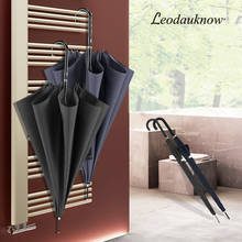 Leodauknow Plaid Style Fashion Pattern Men's and Women's Semi-automatic Windproof Umbrella Lightweight and Upscale Umbrella 2024 - buy cheap