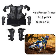 Chaleco Protector de cuerpo completo para niños, chaqueta de Motocross para niños, equipo de protección de la columna vertebral y el pecho, Protector de rodilla para patinaje MTB 2024 - compra barato