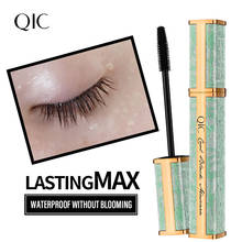 QIC Mint Green 4D Charm Mascara Volume Waterproof Lash Extensions Makeup Silk Graft Growth Fluid Eye Rimer Black Eyelash 2024 - buy cheap