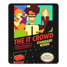 The It Crowd Nes 8 Bit Game Nerds Geek Computer Tech Britain Sitcom Mouse Pad Lockedge Desk Mat Pads Rubber Keyboard Desk Pad 2024 - buy cheap