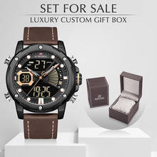 NAVIFORCE Men Watch with Box Set for Sale Men's Sport Watch LED Analog Digital Quartz Male Clock Waterproof Relogio Masculino 2024 - buy cheap