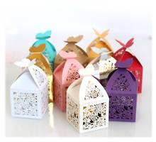 Hollow Butterfly Candy Box Gift Box Paper Gift Packing Box Flower Wedding Party Decorations Supplies 2024 - buy cheap