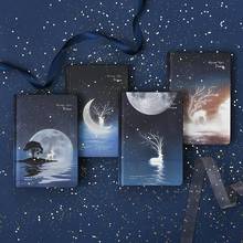 Lake Moon Elk Schedule Notebook Luminous Notepad Diary Book School Office Stationery 2024 - buy cheap