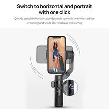 AOCHUAN SMART XR Handheld 3 Axis Gimbal Phone Stabilizer Bluetooth for Android IOS Samsung Huawei Xiaomi PK Smooth MINI MX 2024 - buy cheap