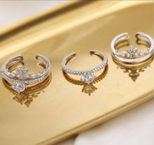 Luxury Female Bridal Wedding Ring Set Fashion couple Lovers Ring Love Romantic Memory Lovers Ring Jewelry Gift 2024 - buy cheap