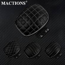 Motorcycle Black Fender Seat Rear Passenger Seat Cushion Tail Pillion Pad For Harley Sportster XL48 72 883 1200 2010-2014 2015 2024 - buy cheap