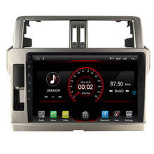 10.2" 2 din android 10 Car Radio Car DVD Player for Toyota PRADO 150 2014 - 2019 head unit Car Audio Stereo BT USB 3G  camera 2024 - buy cheap