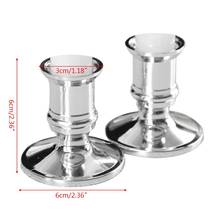2pcs Plastic Candle Base Holder Pillar Candlestick Stand For Electronic Candles Christmas Party Home Decor H7ED 2024 - buy cheap