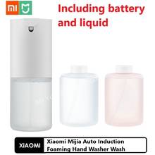 Stock Xiaomi Mijia Auto Induction Foaming Hand Washer Wash Automatic Soap Dispenser 0.25s Infrared induction For Family 2024 - buy cheap