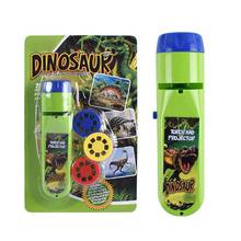 Mini projetor luminoso de dinossauro para crianças, brinquedo, primeira natal, lanterna, projetor para dormir, presente, educati a8r6 2024 - compre barato