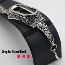 Metal  Strap for Xiaomi Band 5 Women Wristband Bracelet for Xiaomi Mi Band 4 Wrist Strap for Mi Band 3 4 5 NFC 2024 - buy cheap