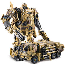 TF Transformation hound Camouflage Smoke Detective Truck Model INSPECTOR Action Figure Oversize Robot Toys No Retail Box 2024 - buy cheap