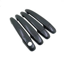 For Toyota Premio Allion T260 2008~2019  Carbon Fiber Chrome Door Handle Cover Car Styling Accessories Stickers 2024 - buy cheap