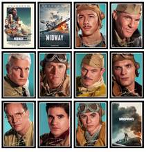 Perfect JL-Póster de película Battle of the Midway Retro, arte impreso Vintage, decoración de pared, 2019 2024 - compra barato