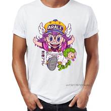 Camisetas de Hip-Hop para hombres, camisas de diseñador de Super Arale, Crossover divertido, Anime Nerdy Street, Tops y camisetas Swag 100% algodón 2024 - compra barato