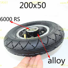 Electric Scooter Tyre With Wheel Hub 8" Scooter 200x50 Tyre Inflation Electric Vehicle Aluminium Alloy Wheel Pneumatic Tire 2024 - buy cheap