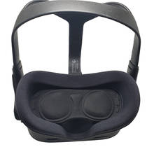 Capa protetora para lentes vr, proteção à prova de poeira para oculus quest/rift s, acessórios de headset com lentes antiarranhões 2024 - compre barato