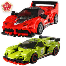 World Famous Racing Car Building Blocks High-tech Ideas Static Model Car Bricks Toys Children Birthday Christmas Gift 2024 - buy cheap