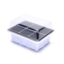 Plastic Nursery Pots Planting Seed Tray Plant Germination Box Garden Grow Box Greenhouse Flower Seeding Tray Gardening Supplies 2024 - buy cheap