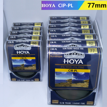 Натуральная HOYA 77 мм Комплект фильтров с круговой поляризацией CIR-PL Тонкий CPL c-pl тонкий поляризационный фильтр защитный фильтр для объектива камеры Nikon Sony Объектив 2024 - купить недорого