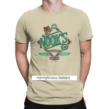Nook's Cranny Tee Shirts Men Animal Crossing Video Games Awesome Cotton Tees Crewneck Tshirts Tops 2024 - buy cheap