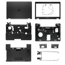 New For Dell Latitude E5440 5440 LCD Back Cover/Front Bezel/Hinges/Palmrest/Bottom Case Door Cover 063J7T 00DFDY Black No Touch 2024 - buy cheap