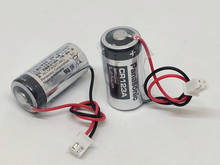 2 pçs/lote Panasonic CR123A 3V Bateria CR17345 DL123A EL123A 123A com plugue especial do medidor de água, medidor de medidor de energia elétrica e gás 2024 - compre barato