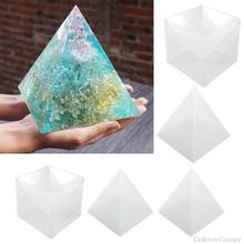 Super Large DIY Pyramid Resin Mold Set Large Silicone 3D Pyramid Molds Jewelry Making Mould Tools 15cm/5.9" N14 20 Dropshipping 2024 - buy cheap