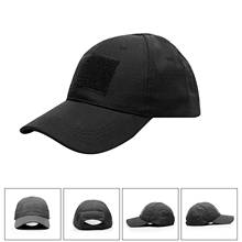 Gorra de béisbol con Cierre trasero para hombre y mujer, gorro de béisbol con cierre trasero, estilo Hip Hop, informal, ajustado, Color negro, Unisex 2024 - compra barato