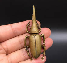 Chinese pure brass beetle small statue #3 2024 - buy cheap